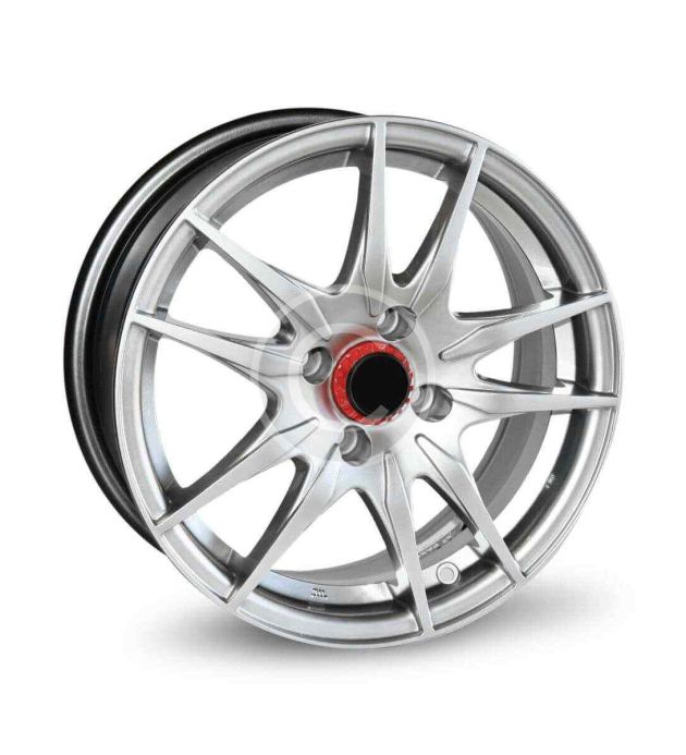 Spike silver rim